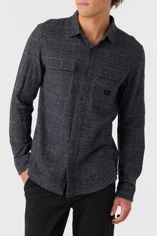 DAVIES FLANNEL STANDARD FIT LONG SLEEVE SHIRT