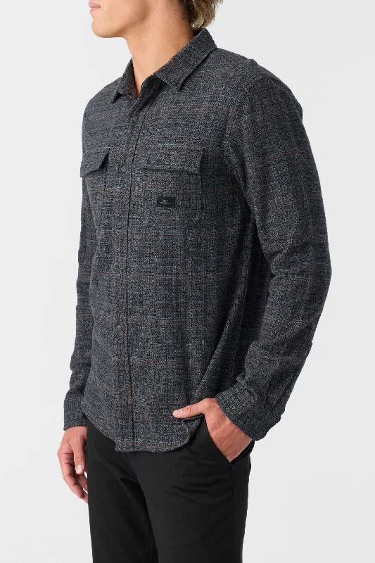 DAVIES FLANNEL STANDARD FIT LONG SLEEVE SHIRT