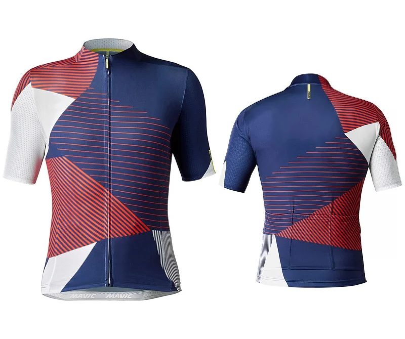 Men's Moisture - Wicking Lacrosse Jerseys with Mesh Panels for Optimal Performance on the FieldMavic Allure Limited Edition Short Sleeve Road Jersey - White