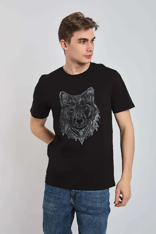 Men's ribbed t - shirts with a textured finish for added styleT-Shirt