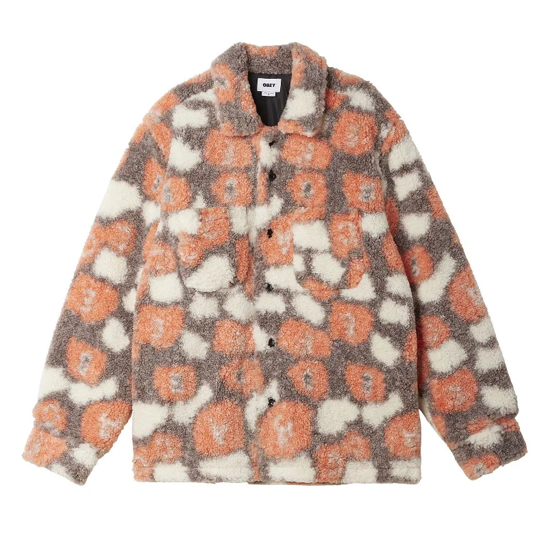 Men's ribbed t - shirts with a textured finish for added styleRomie Sherpa Jacket